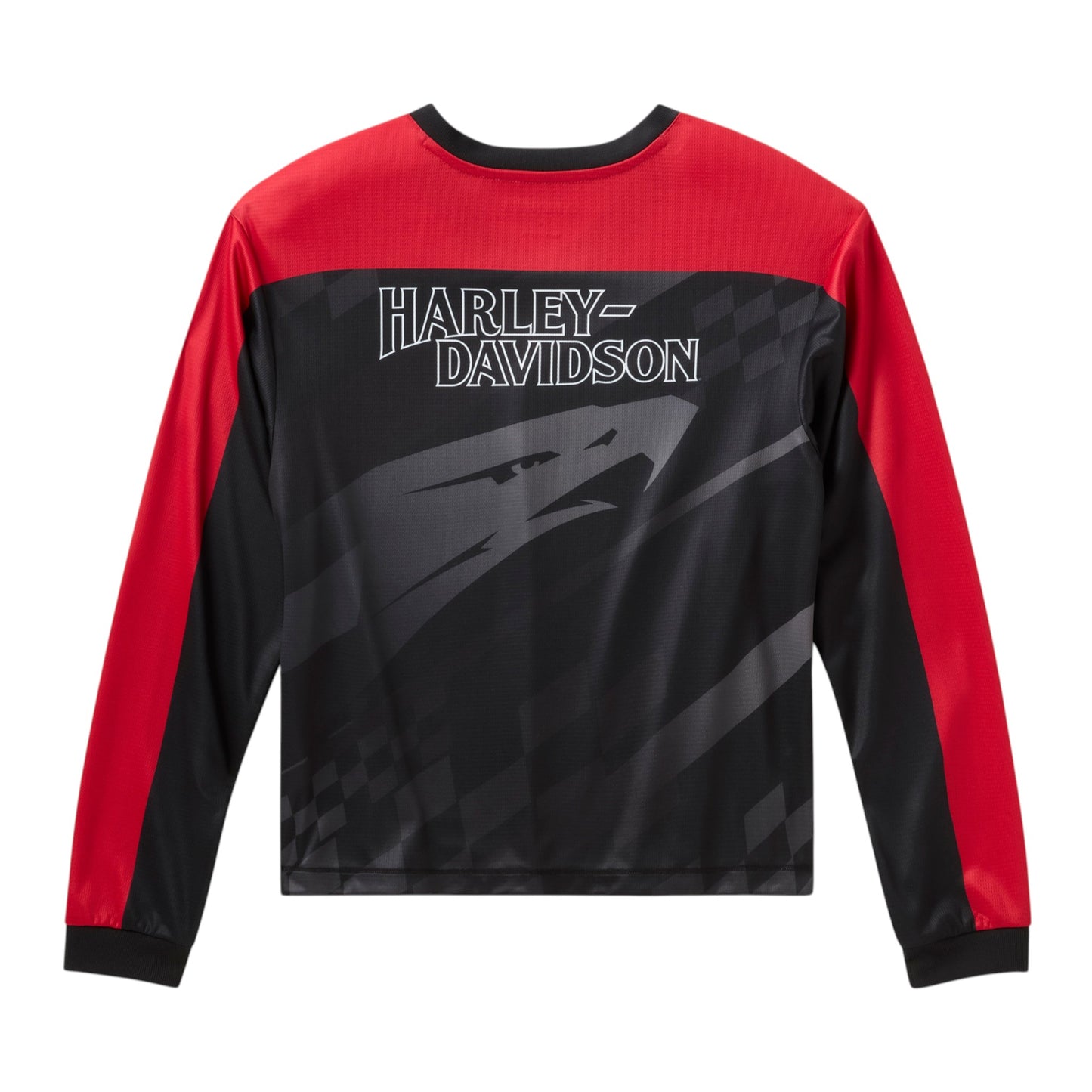 SCREAMIN' EAGLE RACE JERSEY - BLACK/RED