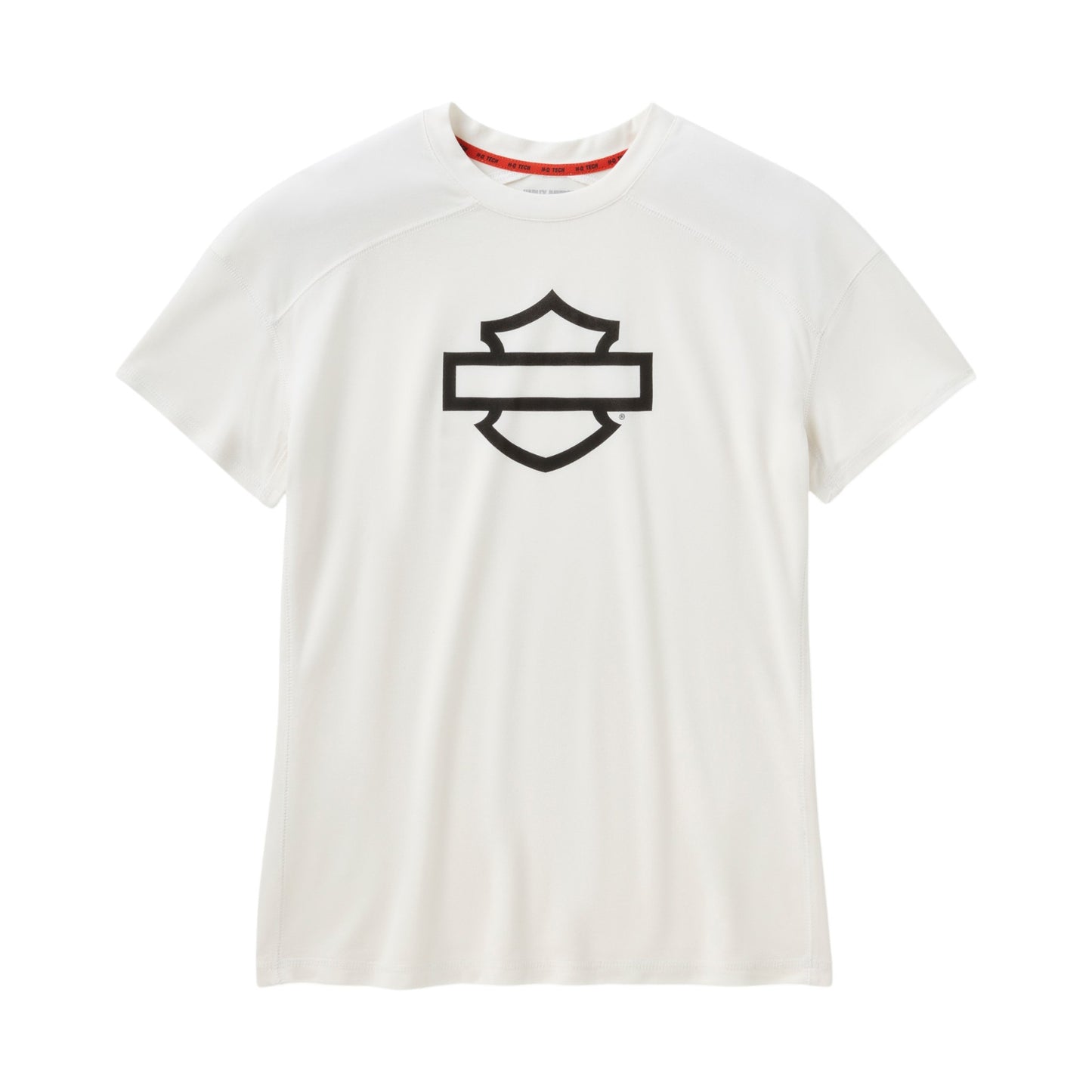 H-D TECH SHORT SLEEVE TOP - WHITE