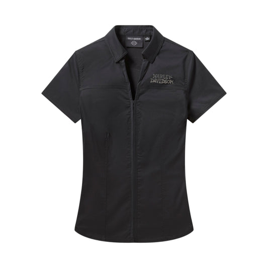 WILLIE G BLING GARAGE SHIRT - BLACK