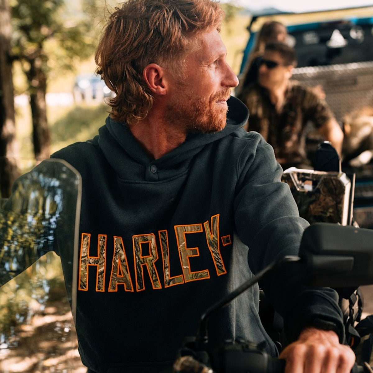 REALTREE X HARLEY-DAVIDSON SOLID PULLOVER HOODIE