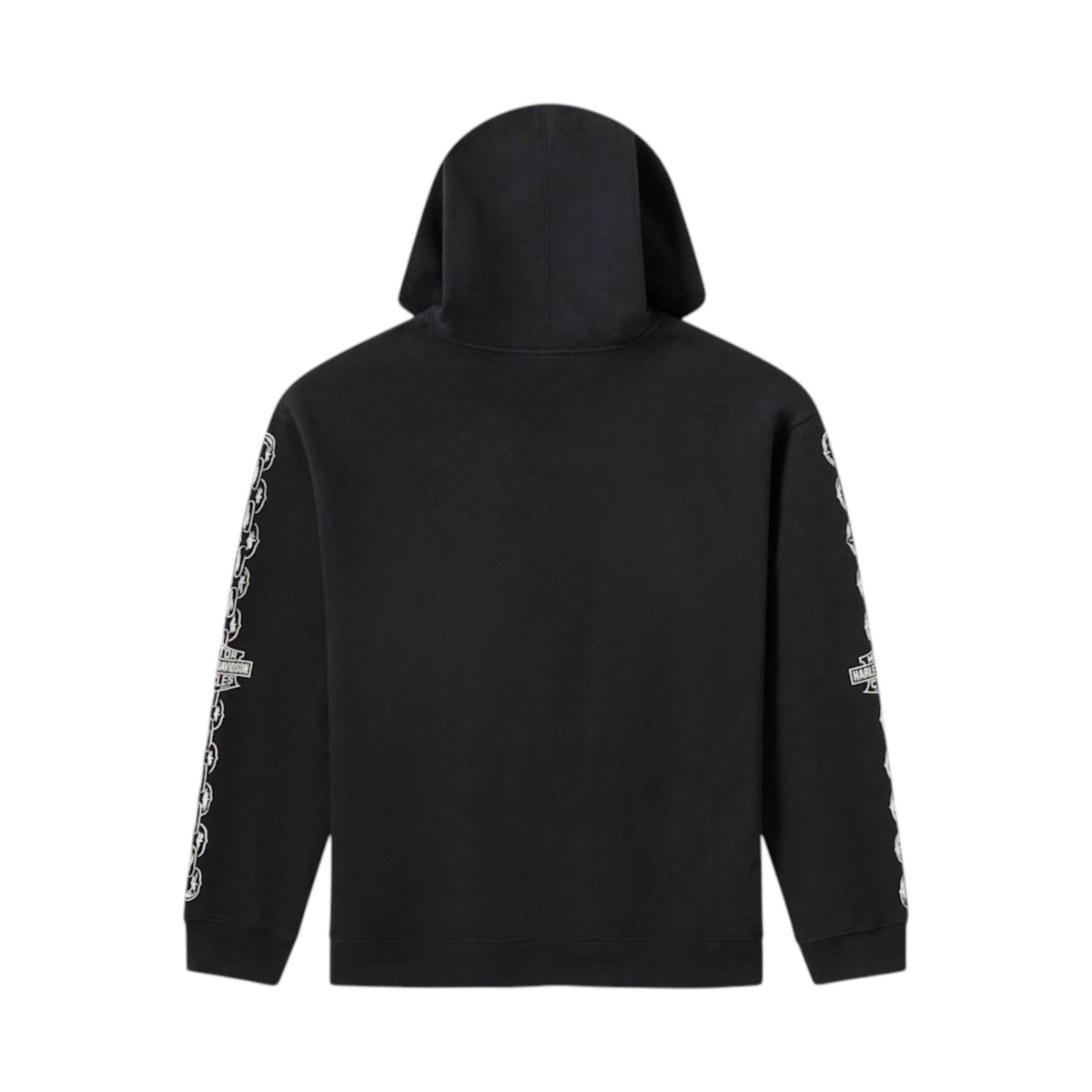 CHOPPER CHAIN HEAVYWEIGHT PULLOVER HOODIE - BLK