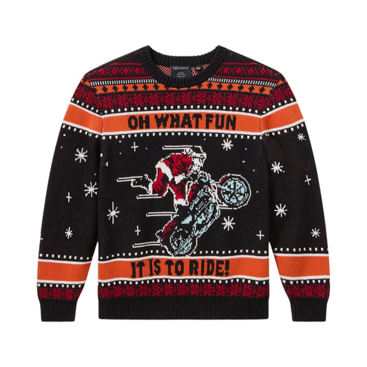 OH WHAT FUN IT IS TO RIDE SWEATER