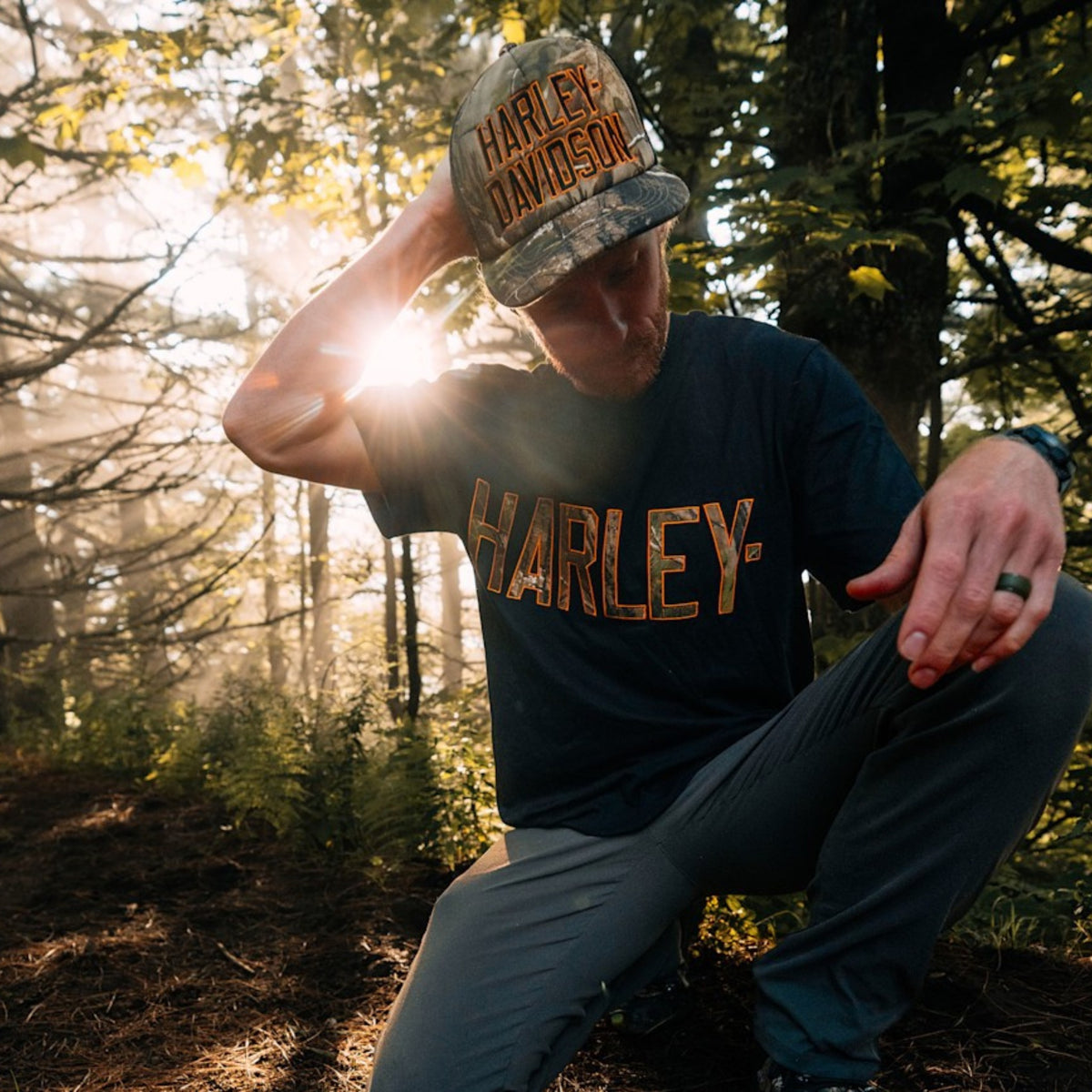 REALTREE X HARLEY-DAVIDSON SOLID TEE