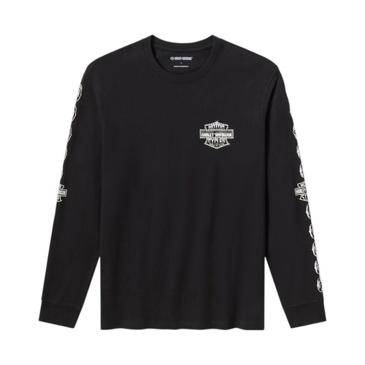 CHOPPER CHAIN HEAVYWEIGHT LONG SLEEVE GRAPHIC TEE