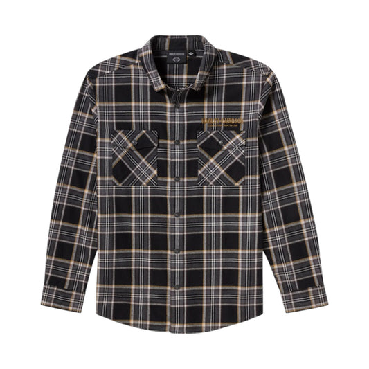 WILLIE G DARK CUSTOM FLANNEL SHIRT