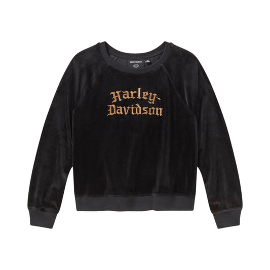 WILLIE G SKULL VELOUR CREW