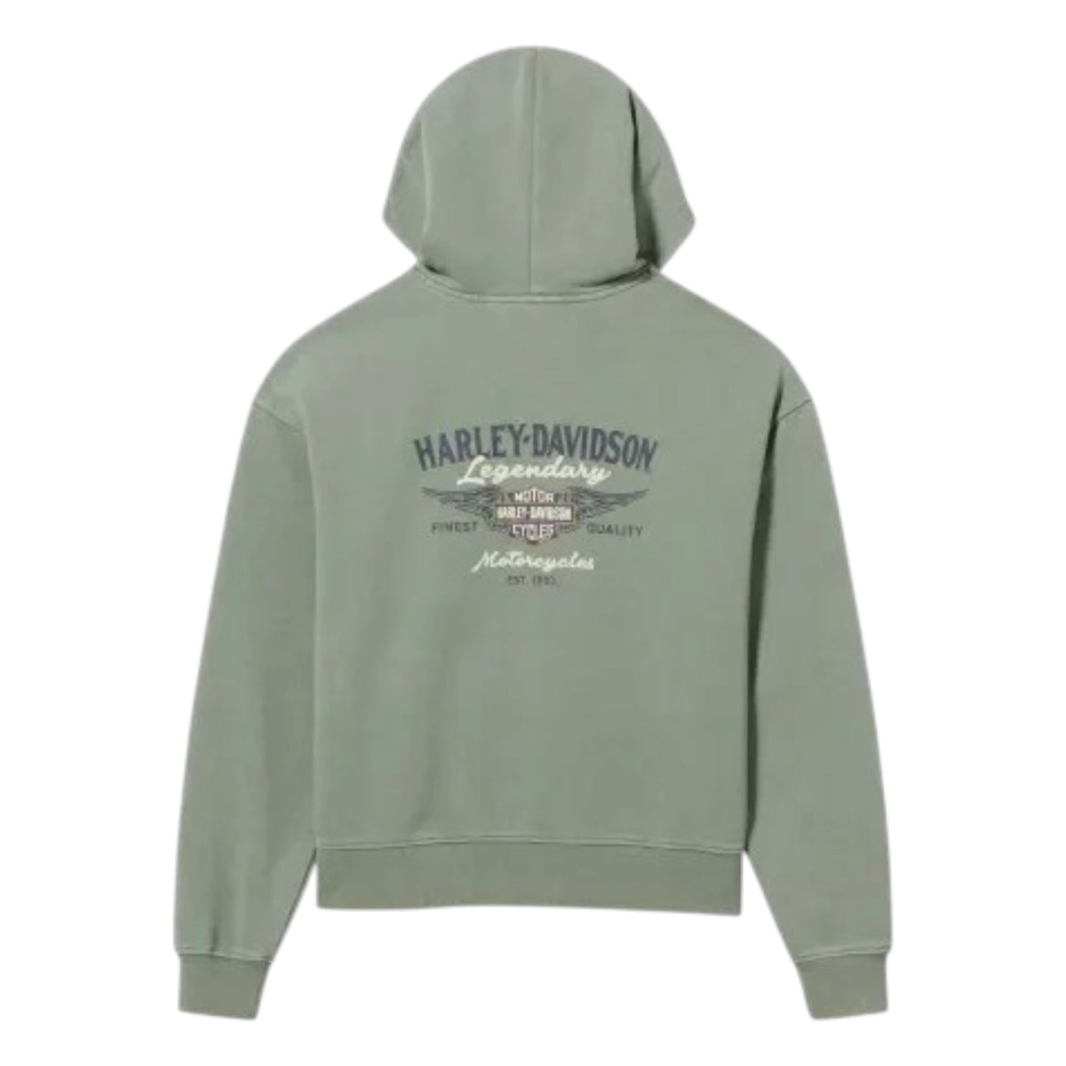 H-D AMERICAN CLASSIC PULLOVER HOODIE - SEA GREEN