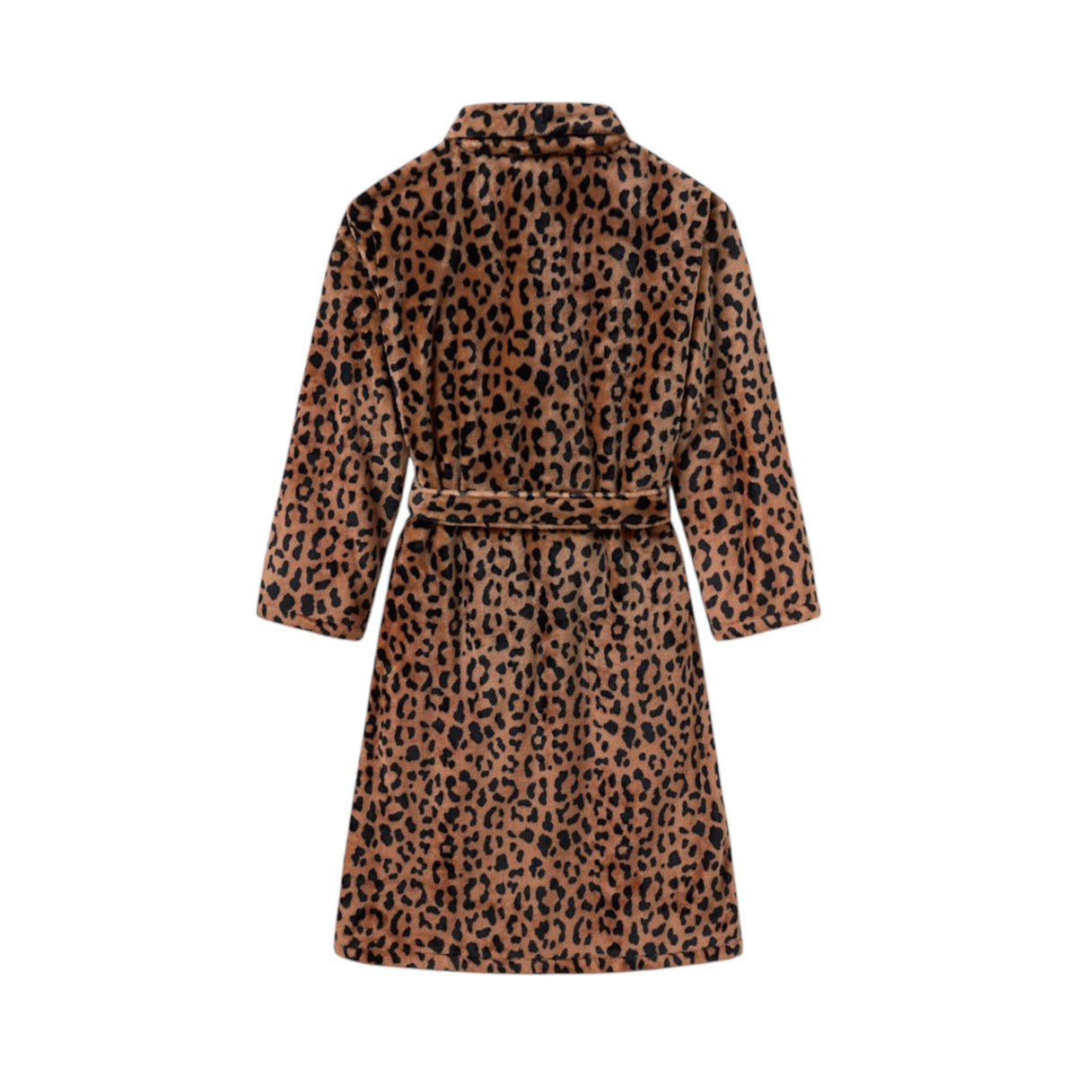 H-D PLUSH LEOPARD ROBE