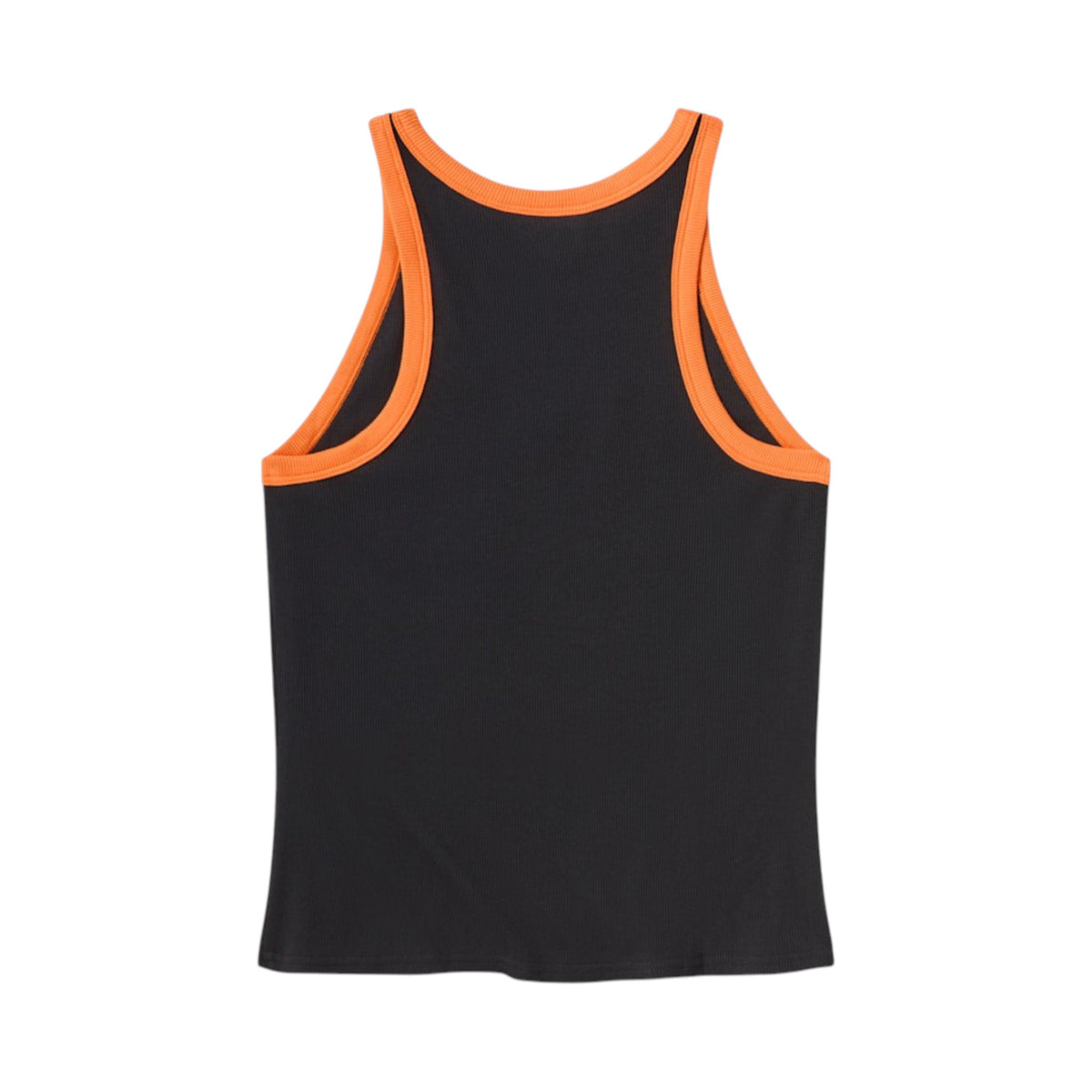 H-D ESSENTIAL RIB TANK - BLACK