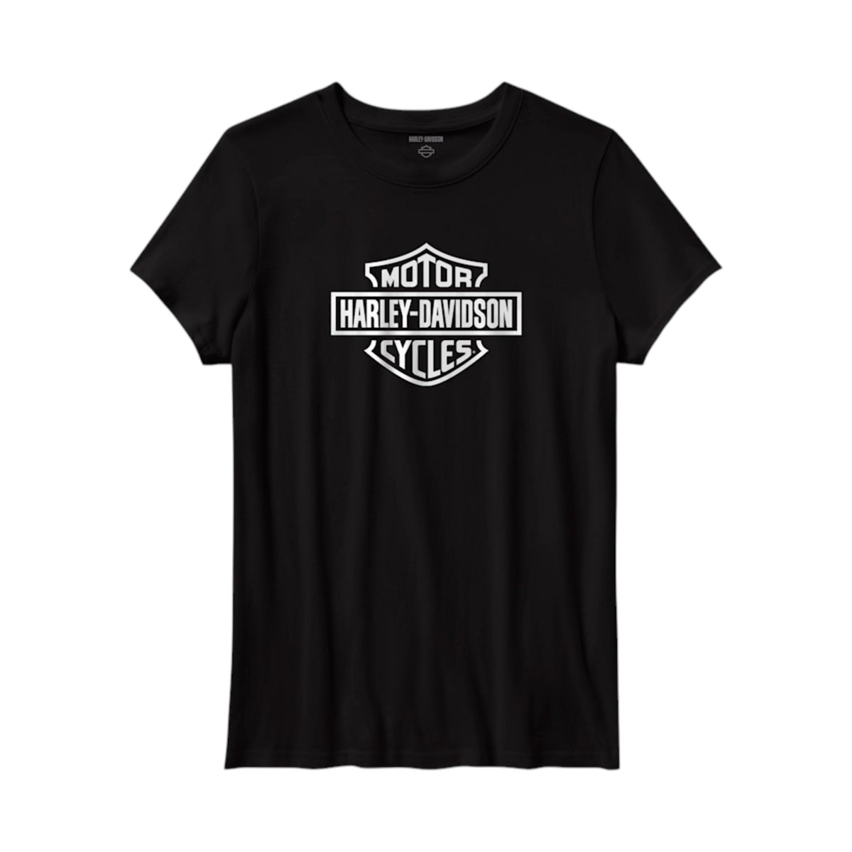 H-D STANDARD BAR & SHIELD WOMEN'S TEE - BLK