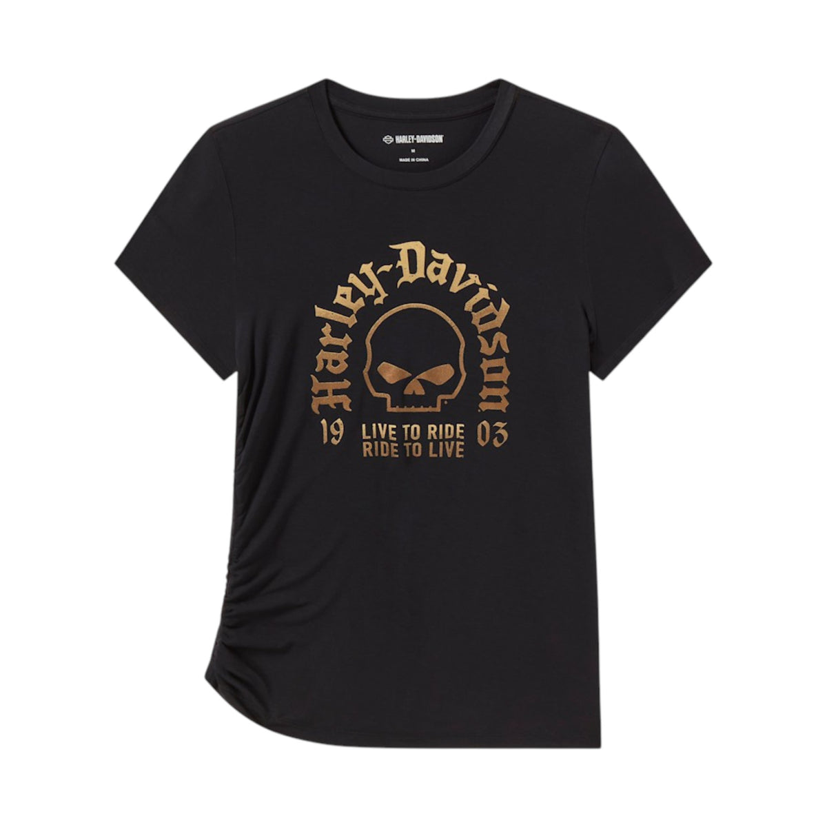WILLIE G SKULL HI-LO TOP - BLK