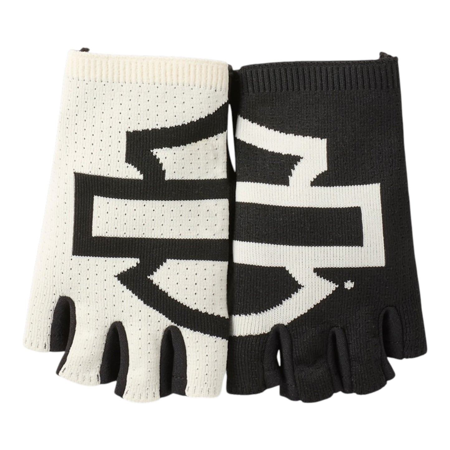 H-D DYNA KNIT SPLIT WOMEN'S FINGERLESS GLOVES