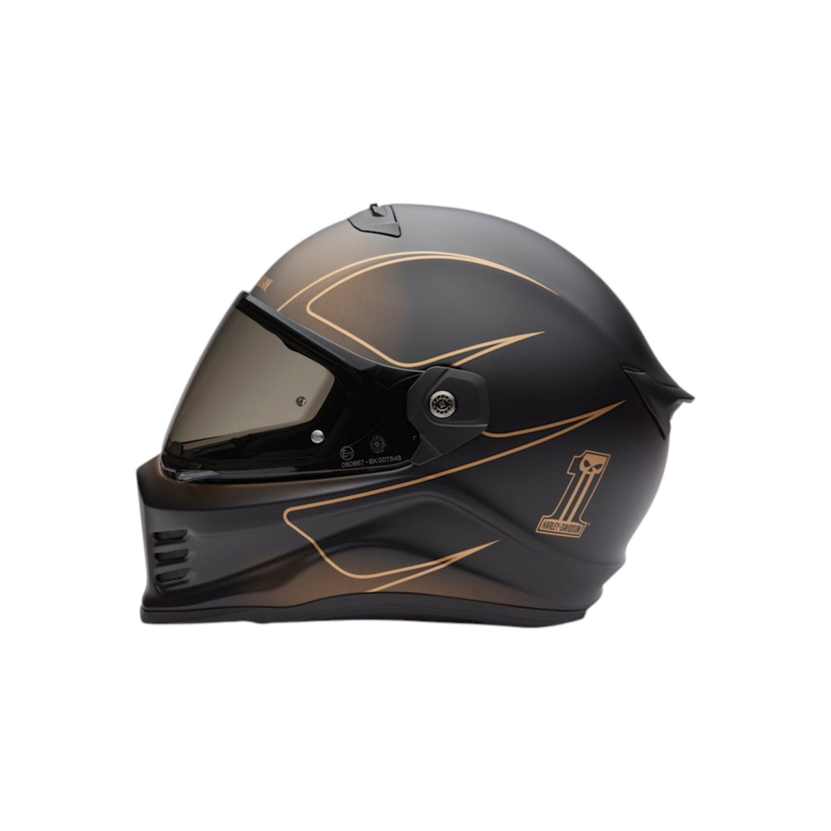 HELMET - DIVISION - #1 BLK/GOLD
