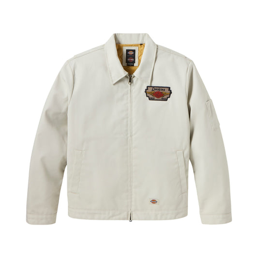 DICKIES X HD QUILTED LINED EISENHOWER JACKET - OFF WHITE