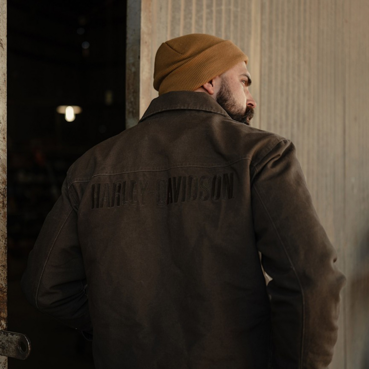 HERITAGE MECHANICS JACKET - BLACK OLIVE