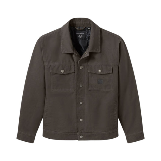 HERITAGE MECHANICS JACKET - BLACK OLIVE