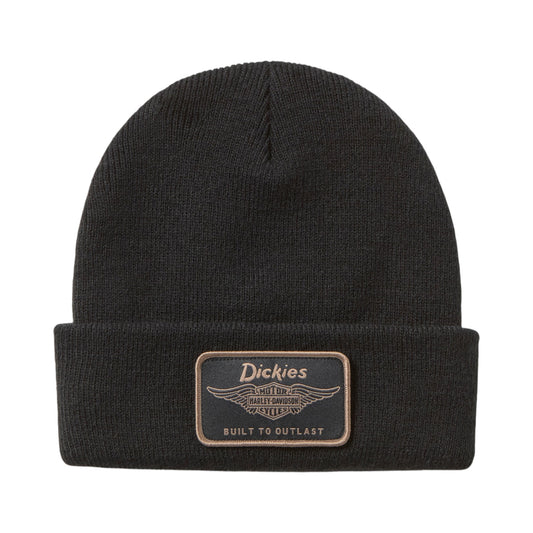 DICKIES X HD KNIT BEANIE - BLACK