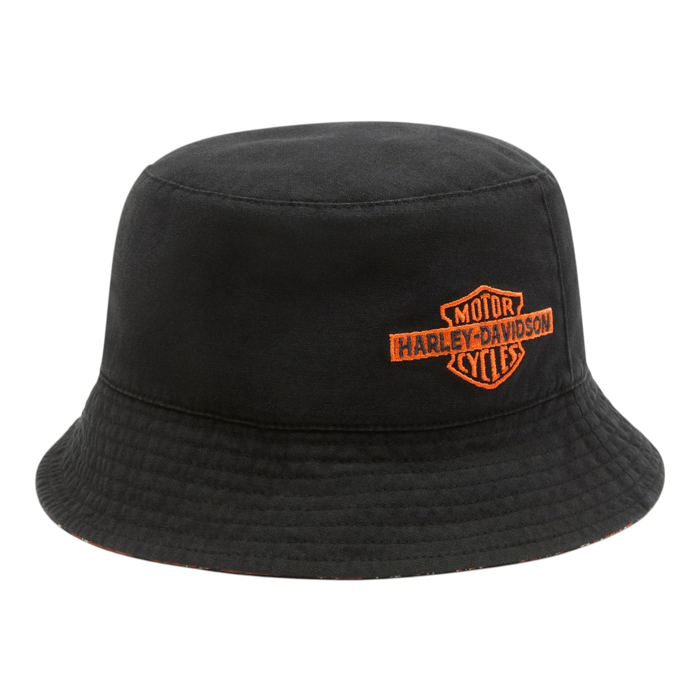H-D ESSENTIAL OIL CAN REVERSIBLE BUCKET HAT