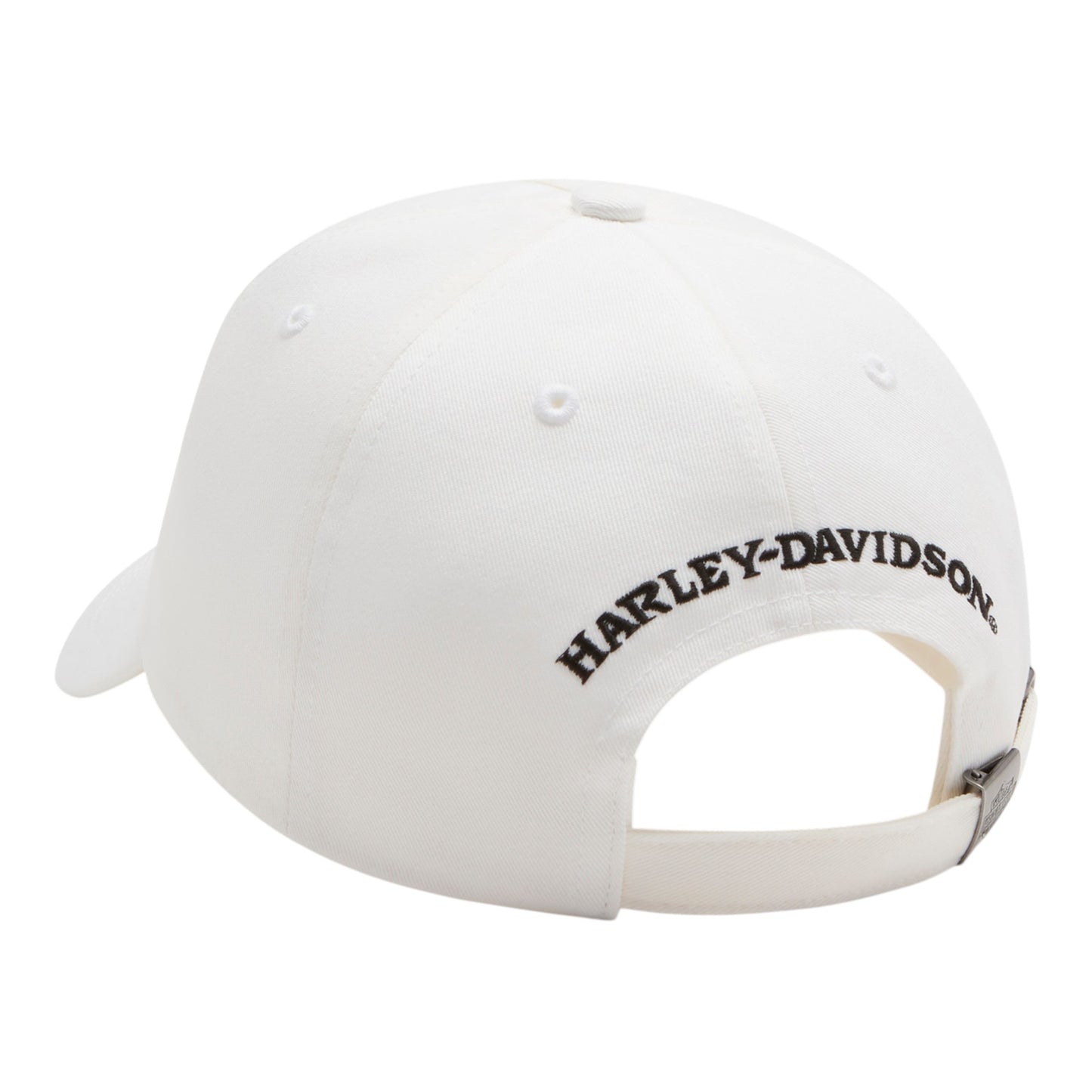 WILLIE G BLING SKULL BALLCAP - WHITE