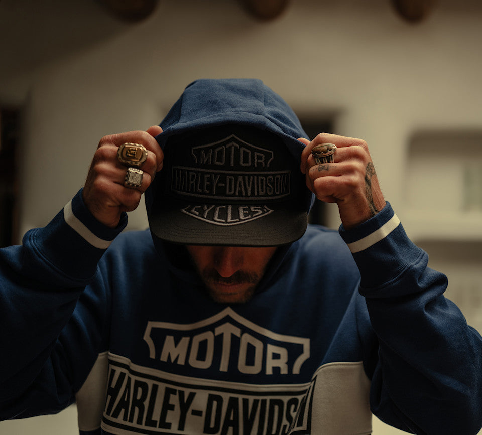 H-D ESSENTIAL BAR & SHIELD PANHEAD FITTED CAP