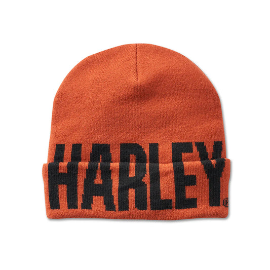 HAT-KNIT,ORANGE