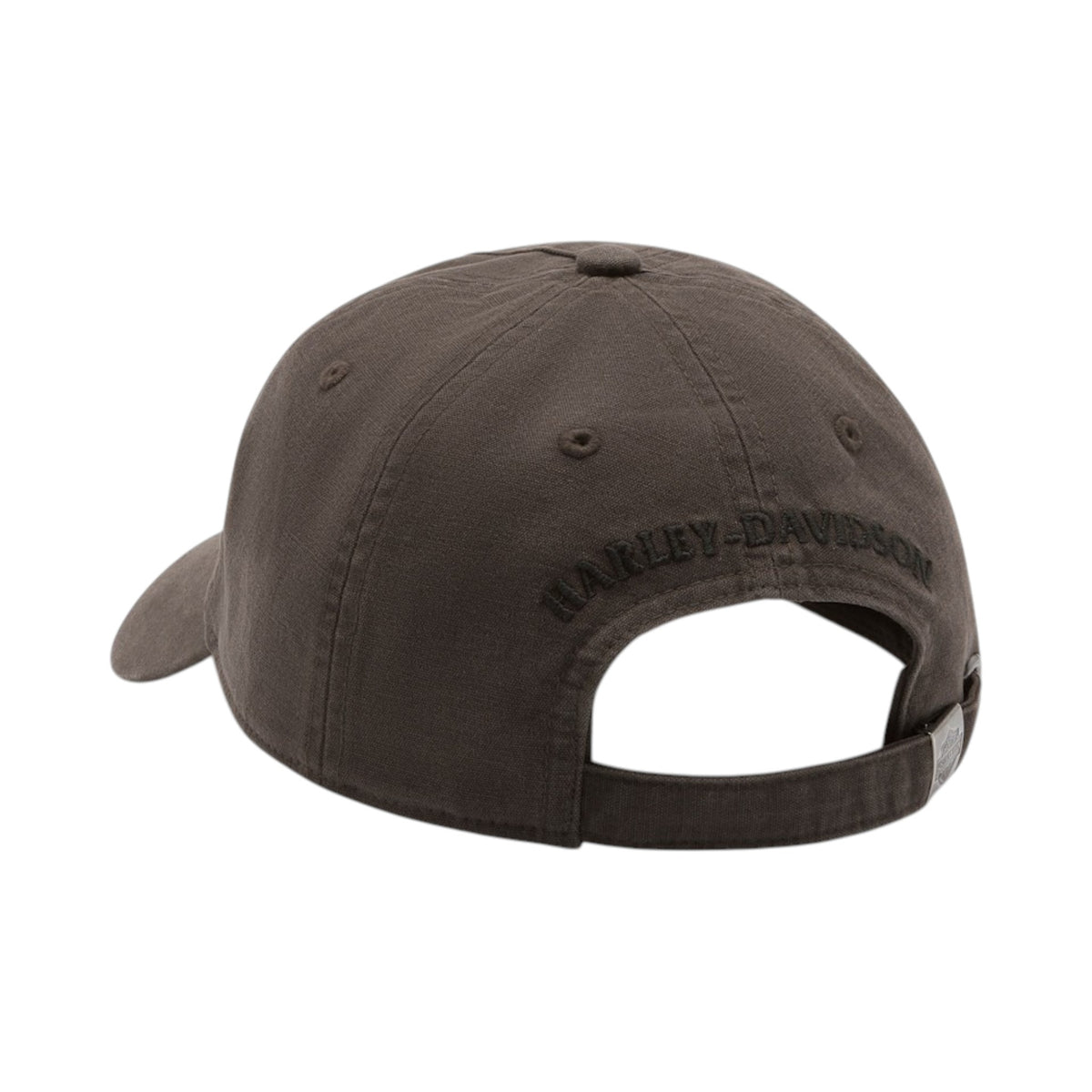 H-D AMERICAN CLASSIC SWITCHBACK AJUSTABLE CAP - BLACK OLIVE