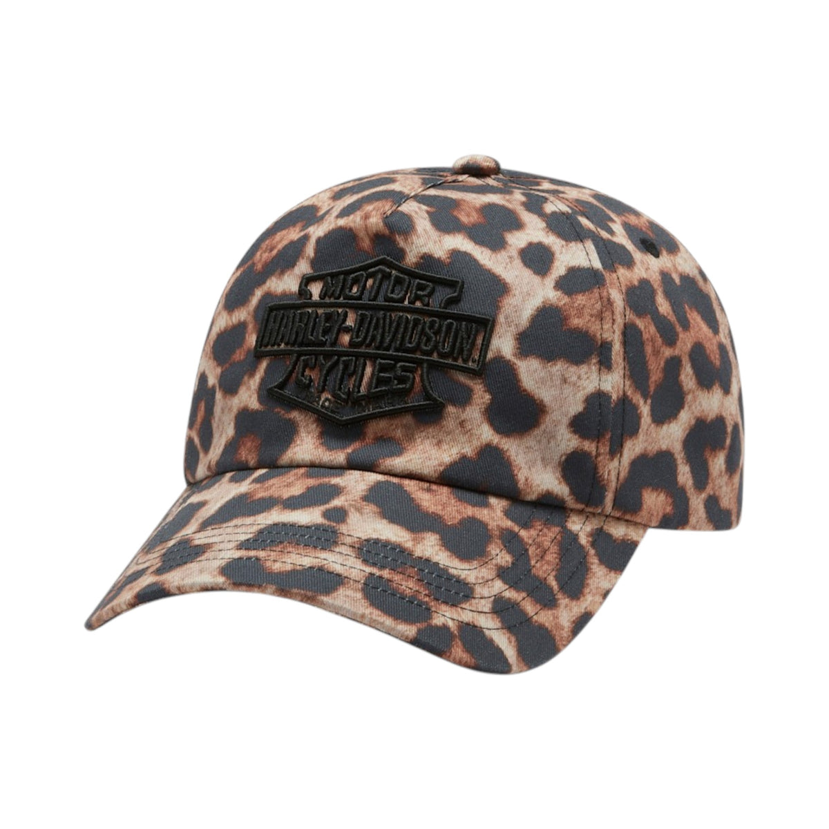 H-D AMERICAN CLASSIC LEOPARD STRAPBACK CAP