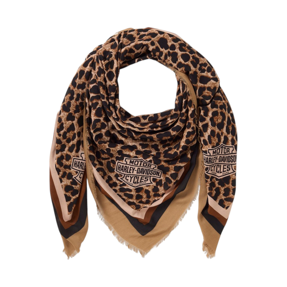 H-D AMERICAN CLASSIC LEOPARD SHAWL