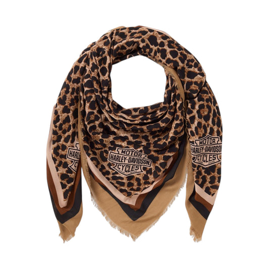 H-D AMERICAN CLASSIC LEOPARD SHAWL