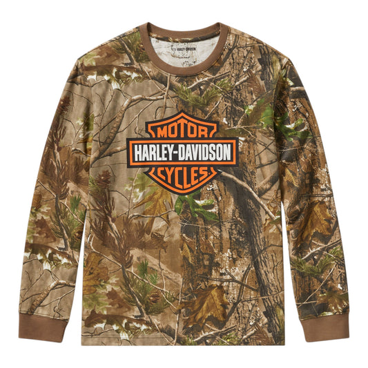 H-D REALTREE APG LONG SLEEVE KNIT TOP