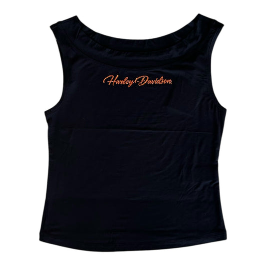 ESSENTIAL BLING OFF THE SHOULDER TOP - BLACK