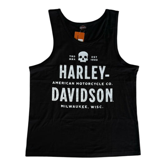 H-D SKULL STACK TANK
