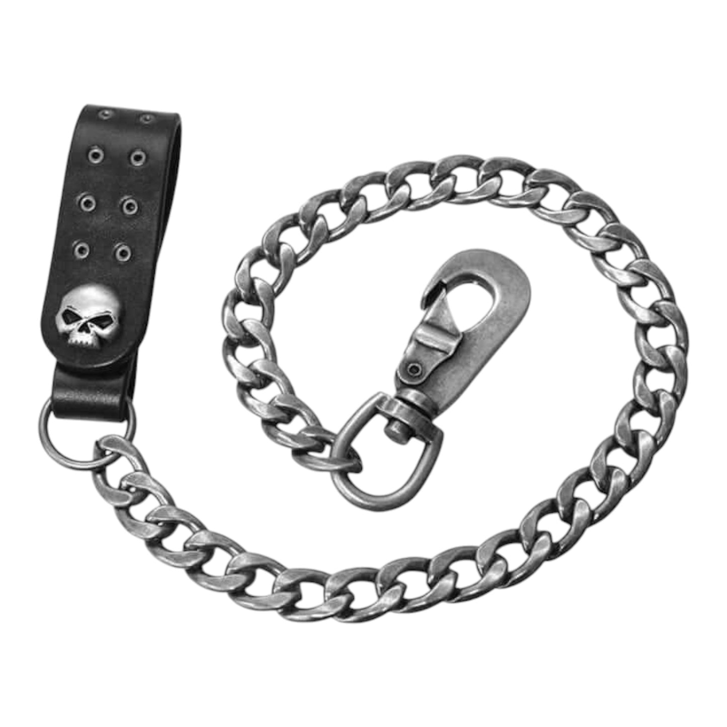 H-D SKULL EYELET WALLET CHAIN