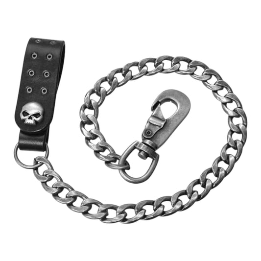 H-D SKULL EYELET WALLET CHAIN