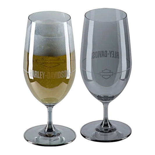 W21 SMOKE GREY TULIP GLASS