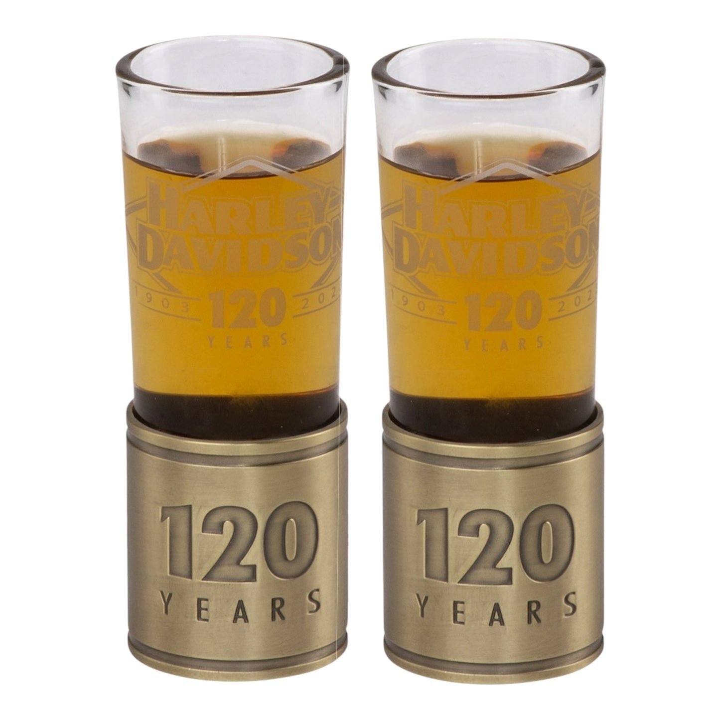 H-D 120TH ANNIVERSARY METAL SHOOTER SET