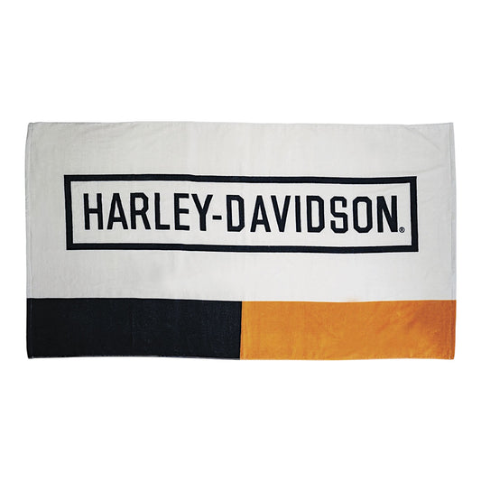RETRO BLOCK BEACH TOWEL