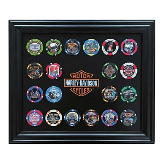 H-D CLASSIC MAGNETIC POKERCHIP FRAME