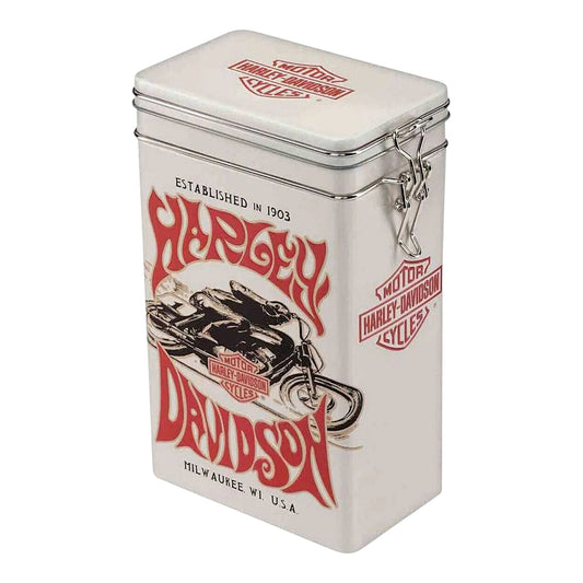 H-D 1970'S RACER STORAGE TIN