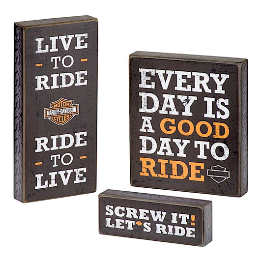 H-D PUB SIGN TRIO