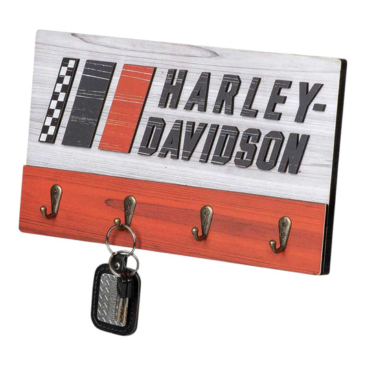 H-D RACING STRIPES KEY RACK