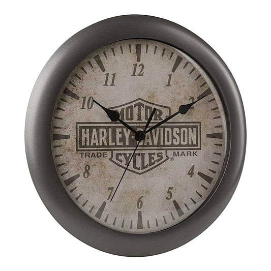H-D TRADEMARK LOGO CLOCK