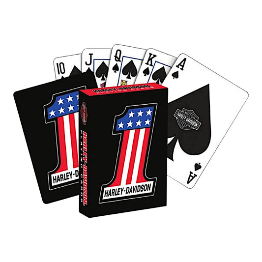 H-D #1 PLAYING CARDS