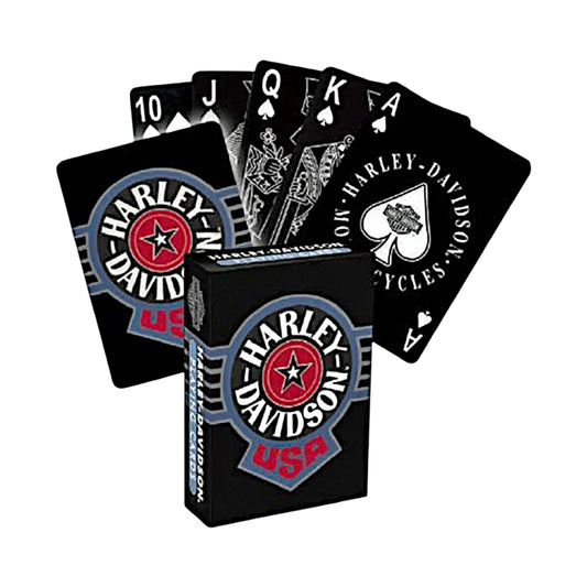 H-D FATBOY PLAYING CARDS