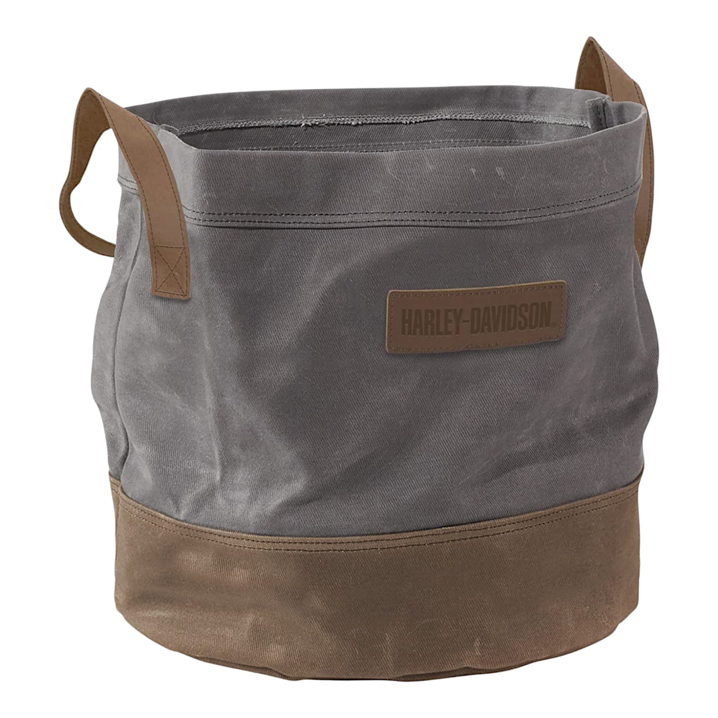 H-D WAXED CANVA STORAGE BIN