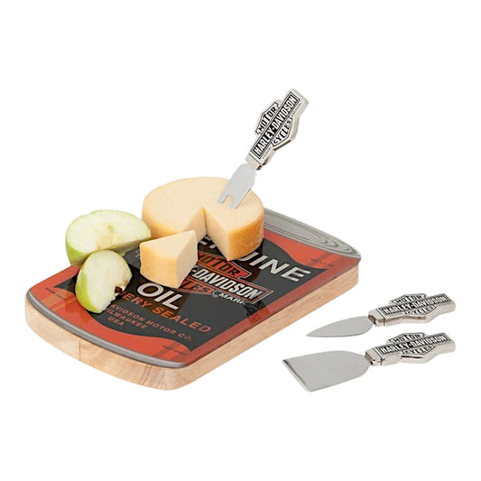 H-D OIL CAN CUTTING BOARD