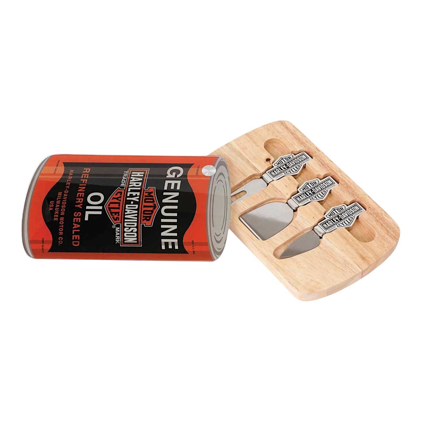 H-D OIL CAN CUTTING BOARD