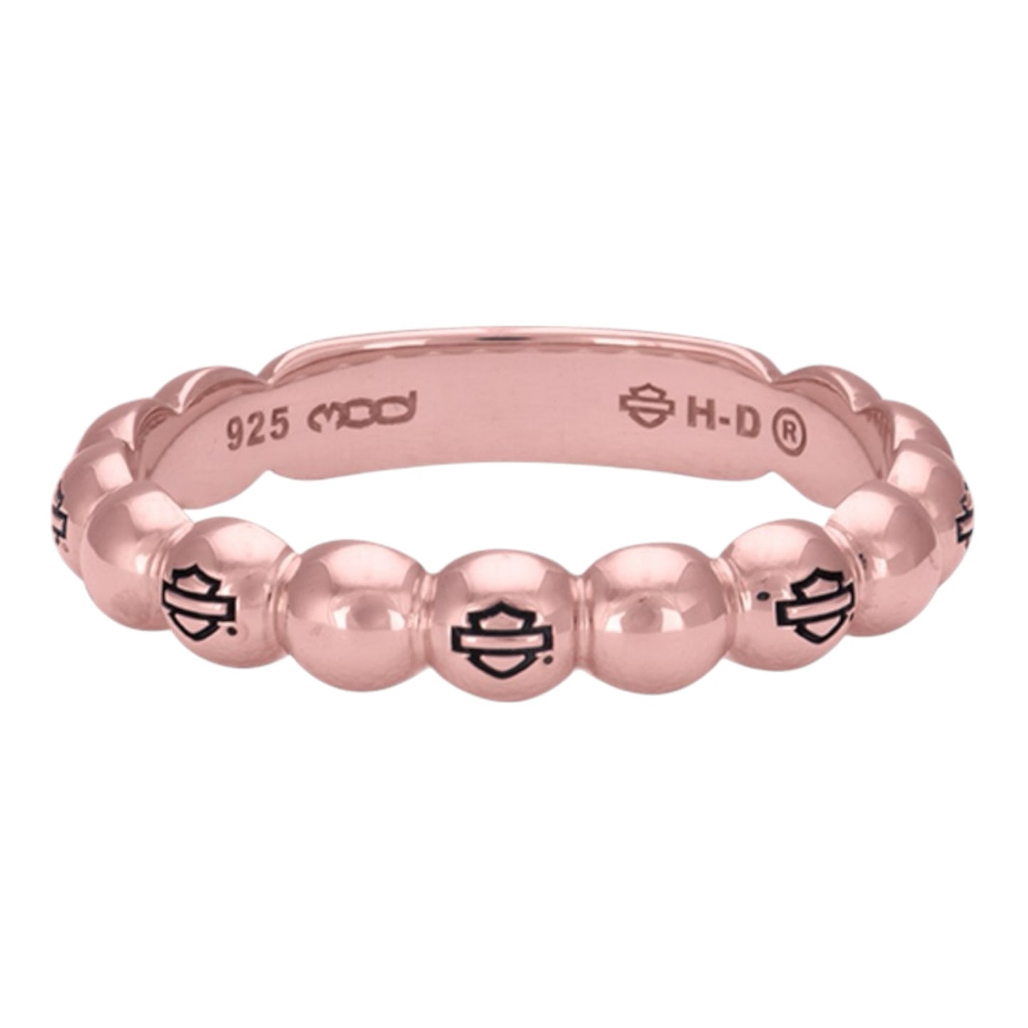 ROSE GOLD PLATED BEADED B&S