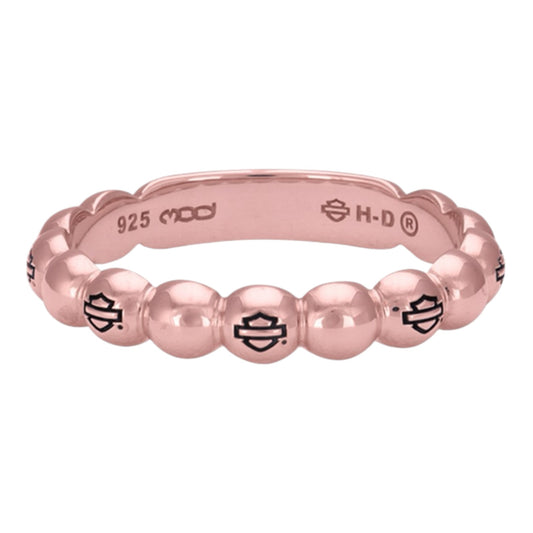 ROSE GOLD PLATED BEADED B&S