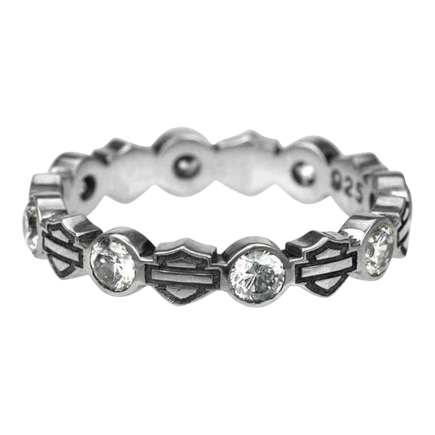 B&S STONE BAND STACKING RING